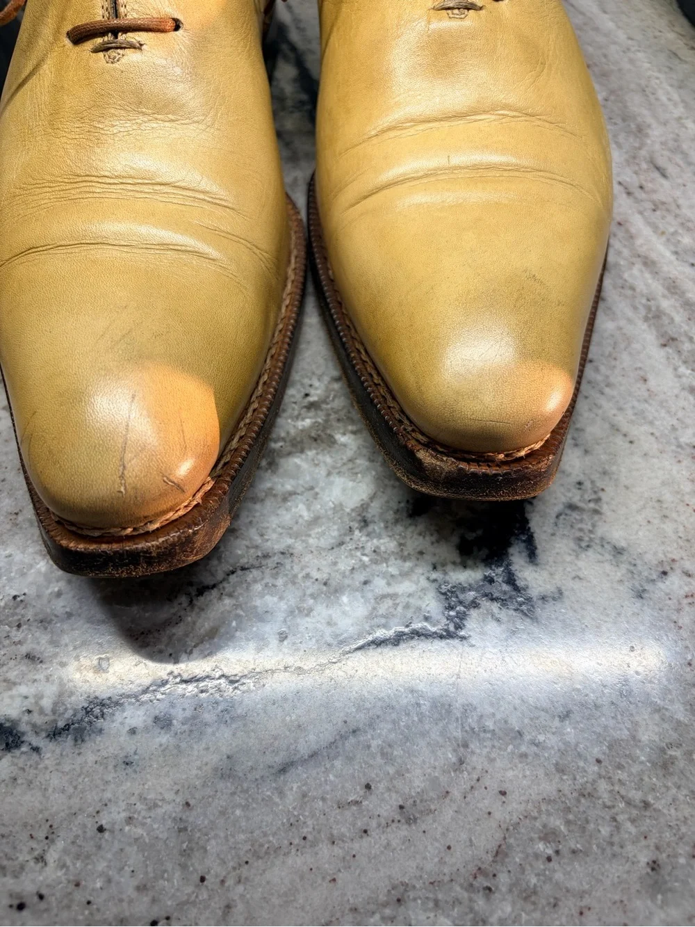 Stefano Branchini Wholecut Leather Oxford Shoes UK 9 US 10 Made Italy